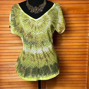Vibrant Green Women's Top
